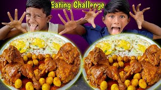 Whole Chicken Eating Challenge  Spicy Whole Chicken amp Quail Egg with Rice Eating ChallengeFight [upl. by Baron855]