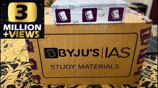 BYJU’S IAS TABLET AND STUDY MATERIALS UNBOXING 2020  2022 BATCH IAS KIT REVIEW TABLET COURSE [upl. by Esinnej]