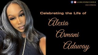 Homegoing Celebration of Alexia Armani Adaway 92423 [upl. by Amzu]