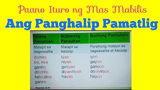 Panghalip Pamatlig at Panauhan II Teacher Ai R [upl. by Ahsilra994]