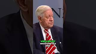 Wohlstand vs Emanzipation Was ist wichtiger Was könnten die Gründe dafür sein Helmut Schmidt [upl. by Aynodal94]