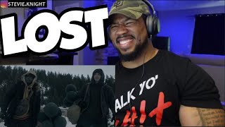 NF amp HOPSIN FINALLY ITS MY TURN  LOST  DOPE ASS COLLAB  REACTION [upl. by Lacombe]