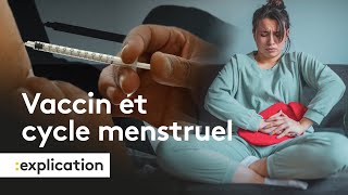 Troubles du cycle menstruel et vaccination contre le Covid19 [upl. by Hume685]