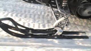 The Split Rail quotDual Axisquot Snowmobile Skis HQ [upl. by Squier855]