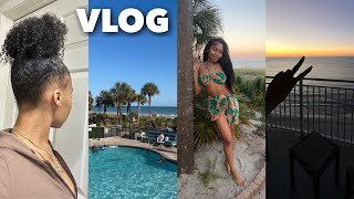 VLOG  WASHIN MY NATURAL HAIR  24hr BEACH TRIP  DRIVE w ME  BEIN OUTSIDE  GETTIN TATTED  MORE [upl. by Iralav]