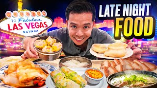 BEST Late Night Asian EATS In Las Vegas In 2024 [upl. by Ranique]