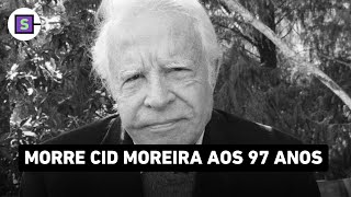 Cid Moreira primeiro âncora do Jornal Nacional morre aos 97 anos [upl. by Eitra]