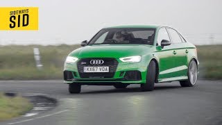 2018 Audi RS3 Review  Sideways Sid [upl. by Cortney]