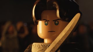 Dune Part Two  Paul Atreides vs Feyd Rautha IN LEGO [upl. by Deevan]