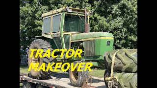 NEW TRACTOR ON THE FARM JOHN DEERE 4030 [upl. by Boone515]