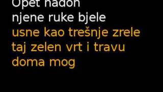 Zelena trava doma mog  karaoke [upl. by Birkle]