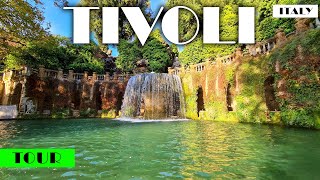 4K ITALY BEAUTIFUL CITY TIVOLI TOURWŁOCHY TIVOLI MIASTO OGRODY [upl. by Jecho]