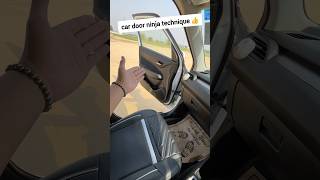 कार का door बंद करने की ninja technique 👍  car door wont close  wagonoctane shorts [upl. by Aliber]