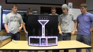 Mechatronics Project  appcontrolled drink dispenser  Fall 14 [upl. by Sivel334]