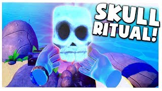 PERFORMING A SKULL RITUAL TO TRY ESCAPE  Island Time VR Lets Play Island Time HTC Vive Gameplay [upl. by Gypsie920]