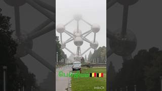 The Atomium in Brussels🇧🇪🇧🇪🇧🇪🇧🇪Belgium [upl. by Wat]