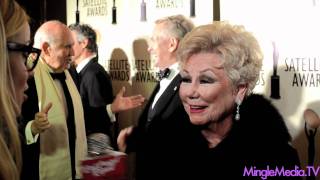 Mitzi Gaynor at the 2011 International Press Academy Satellite Awards Red Carpet [upl. by Raymonds441]