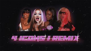 4 ICONS 1 REMIX Prod Kellythatgirly [upl. by Domineca]