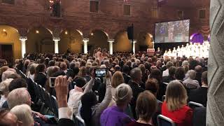 The Hebbe Sisters amp Adolf Fredriks Flickkör  Värmlandsvisan Live Blå Hallen [upl. by Joellen]