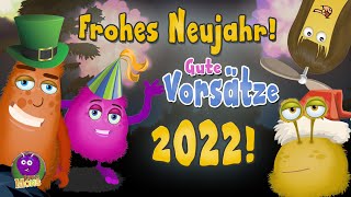 Lustige Silvestergrüße WhatsApp Video • Silvester Gute Vorsätze 2024 • Little Mons Neujahrsgrüße [upl. by Comstock]