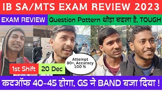 IB SAMT amp MTSGen Exam Analysis 2023  IB SA amp MTS EXAM ANALYSIS  IB EXAM REVIEW [upl. by Eniron]