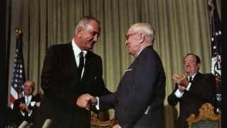 LYNDON JOHNSON TAPES Harry Truman over for Lunch [upl. by Notniw]