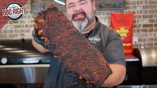 Cooking Ribs directly over Charcoal the ENTIRE TIME Juicy Tender and packed with GRILL FLAVOR [upl. by Trilley]