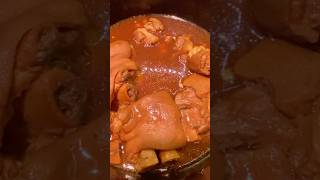 Slow Cook Pig Feet Over Night Simple Dish Rich Collagen Keep You Young 10 3 2024 [upl. by Hephzipah]