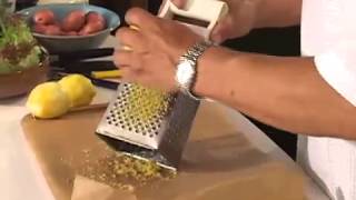 Making lemon zest the easy way [upl. by Analla626]