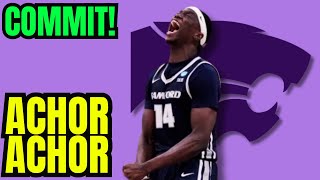 COMMIT Achor Achor commits to Kansas State [upl. by Attenwad]