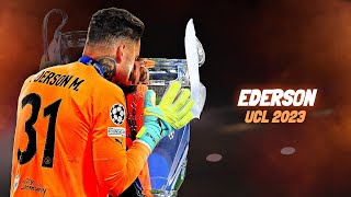 Ederson MORAES Unbelievable Saves in UCL 2023 [upl. by Towroy]