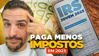 Como Pagar Menos Imposto Sobre O Rendimento Com O IRS Jovem [upl. by Yrollam]