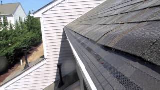 Amerimax 85246 Gutter Shingles on Asphalt Shingle Roof [upl. by Atteras]