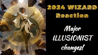 2024 Players Handbook The Wizard tasty subclass is now Illusionist DampD5e [upl. by Aicirtel]