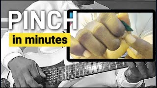 How to play Pinch Harmonics the Easy way  Guitar techniques [upl. by Jacynth]