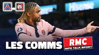 PSG 31 Rennes  Les comms’ RMC de la victoire parisienne à 4 jours du choc contre Arsenal [upl. by Freyah]