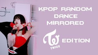 KPOP RANDOM DANCE  TWICE EDITION [upl. by Eiuqcaj]