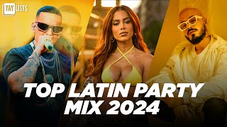 TOP Latin Party Mix 2024 💃 BEST Latin Dance Music amp Pop Latino Songs [upl. by Silin]