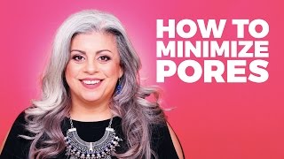 How to Minimize Pores Using Pore Primer  Makeup Over 40 [upl. by Vanthe]