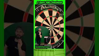 Clutch 100 Finish LIVE darts [upl. by Zerelda]