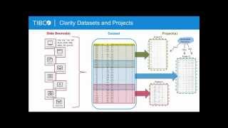 TIBCO Clarity  Using Datasets and Projects [upl. by Nitsyrc]