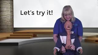 First Aid for a Child Choking [upl. by O'Meara]