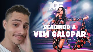 REAÇÃO Juliette  Vem Galopar Adaptação De Pagode Russo  Ao Vivo [upl. by Isman]