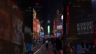 Countdown to Midnight Times Square New Year’s Ball Drop 2024 Countdown  shorts [upl. by Martica]