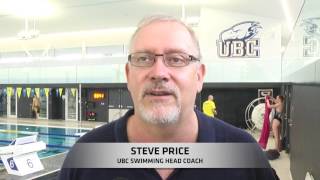 54th Annual Zajac Swim Meet in New UBC Aquatic Centre [upl. by Wrigley]