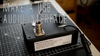 DIY USB Audio Interface with Phantom Power [upl. by Javed]