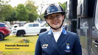 Hannah Rosendal ATG Talang  Dressyr [upl. by Wittenburg]