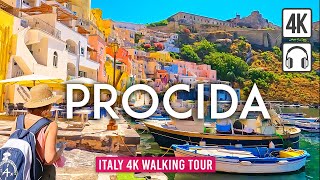 Procida 4K Walking Tour Italy  Peaceful morning walk  Captions amp Immersive Sound 4K UHD60fps [upl. by Ingmar64]