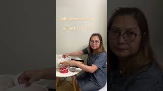 jollibee mukbang [upl. by Selij]