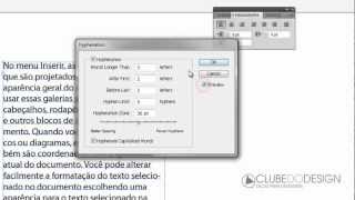 Resolvendo problema de Hifenização no Illustrator [upl. by Collbaith]